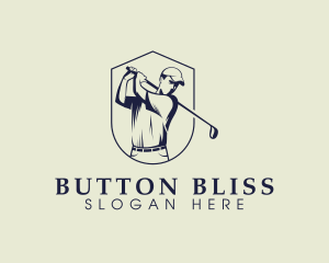 Golf Sports League logo design