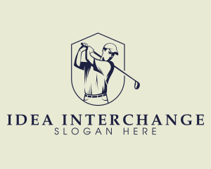 Golf Sports League logo design