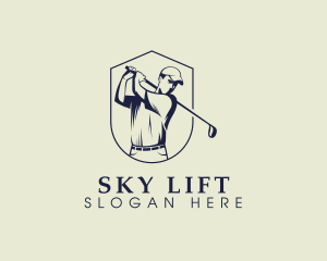 Golf Sports League logo design