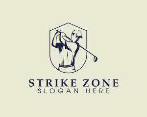 Golf Sports League logo design