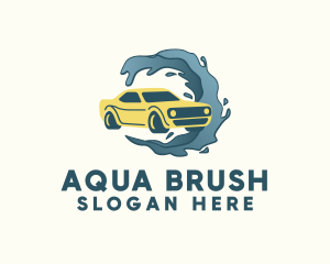 Auto Car Wash Service logo design