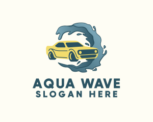 Auto Car Wash Service logo design