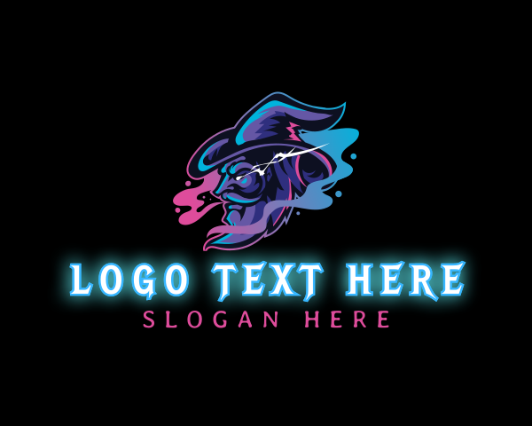 Witch logo example 2