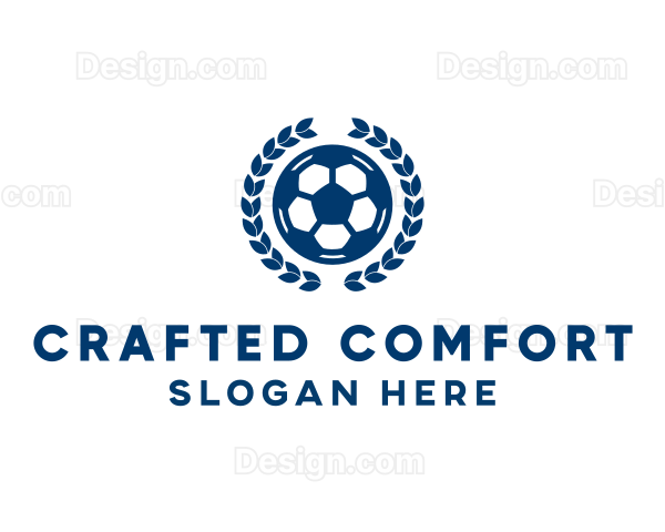 Soccer Ball Emblem Logo