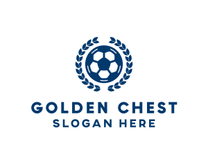 Soccer Ball Emblem logo design