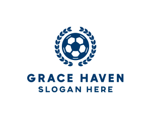 Soccer Ball Emblem logo