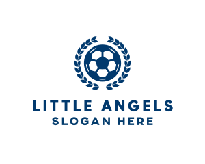 Soccer Ball Emblem logo design