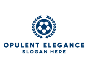 Soccer Ball Emblem logo design