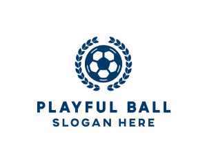 Soccer Ball Emblem logo