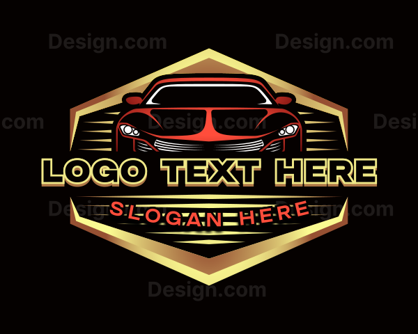 Vehicle Garage Repair Logo