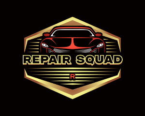 Vehicle Garage Repair logo design