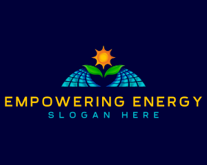 Eco Solar Energy logo design