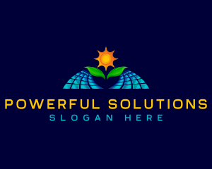 Eco Solar Energy logo design