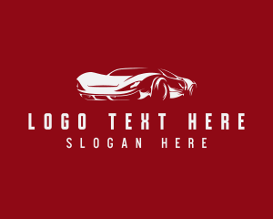 Sports Car Vehicle Logo