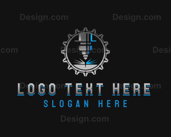 Cog Laser Steelworks Logo