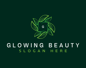 Leaf Skincare Beauty logo design