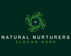 Leaf Skincare Beauty logo design