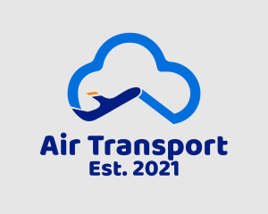 Cloud Aviation Plane  logo design