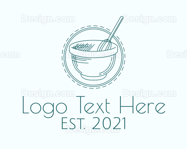 Blue Mixing Bowl Logo