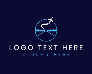 Airplane Airport Flight logo