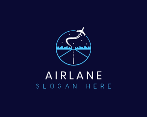 Airplane Airport Flight logo