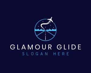Airplane Airport Flight logo