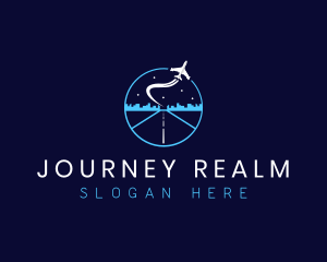 Airplane Airport Flight logo