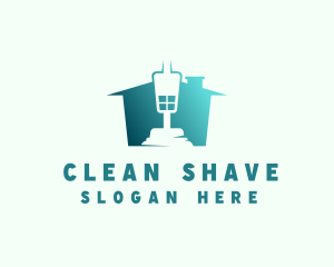 House Cleaning Plunger  logo design