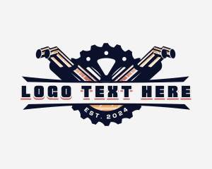 Muffler Mechanic Automotive logo