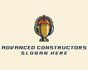 Basketball Tournament Cups logo design