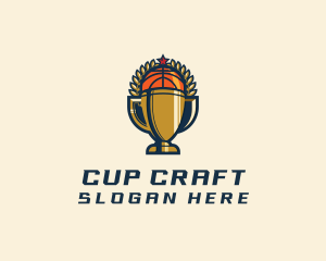 Basketball Tournament Cups logo design