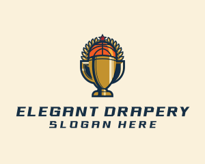 Basketball Tournament Cups logo design