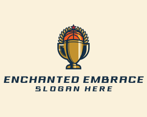 Basketball Tournament Cups logo design