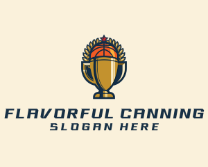 Basketball Tournament Cups logo design