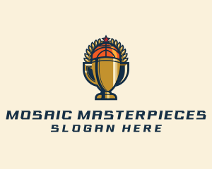 Basketball Tournament Cups logo design