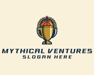 Basketball Tournament Cups logo design