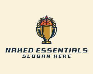 Basketball Tournament Cups logo design