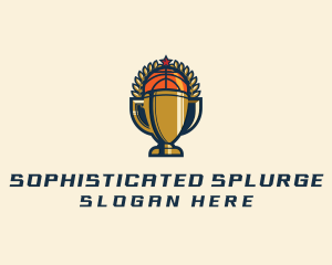 Basketball Tournament Cups logo design