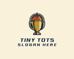 Basketball Tournament Trophy logo