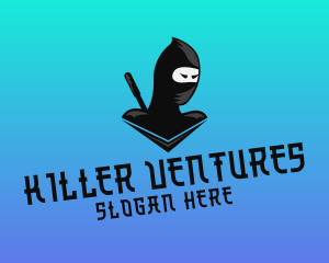 Gaming Ninja Character logo