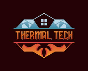 Thermal Cooling Ventilation logo design