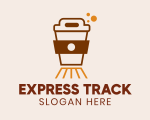 Coffee Cafe Train logo