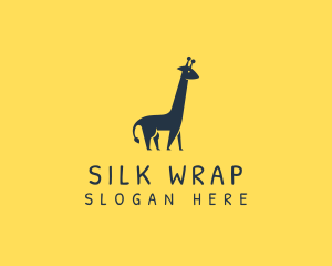 Wildlife Giraffe Animal logo design