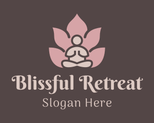 Wellness Spa Yoga  logo design