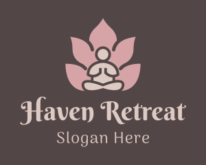 Wellness Spa Yoga  logo design