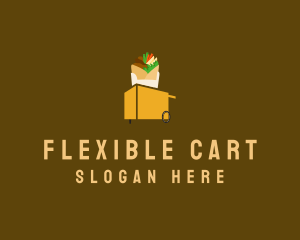 Taco Sandwich Food Cart logo design