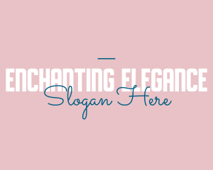 Feminine Overlap Stylist logo design