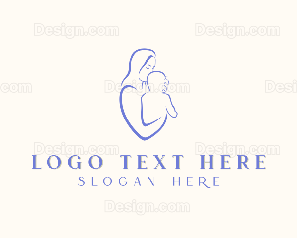 Mother Baby Parenting Logo