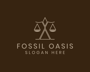 Justice Scale Law Firm Logo