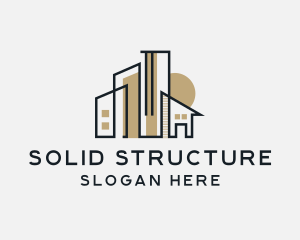 Architecture Building Structure logo design